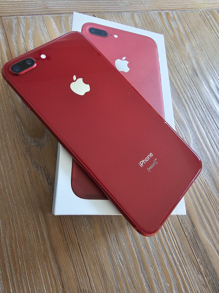 Red Iphone 8 Plus 64 Gb Unlocked