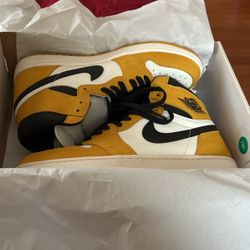 Jordan 1s  Yellow Black 