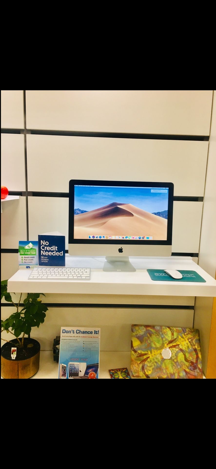 2019-2020 21.5" 4K iMac 3 GHz i5 8 GB RAM 1TB Fusion We Finance - $550 (Middleton, MA)