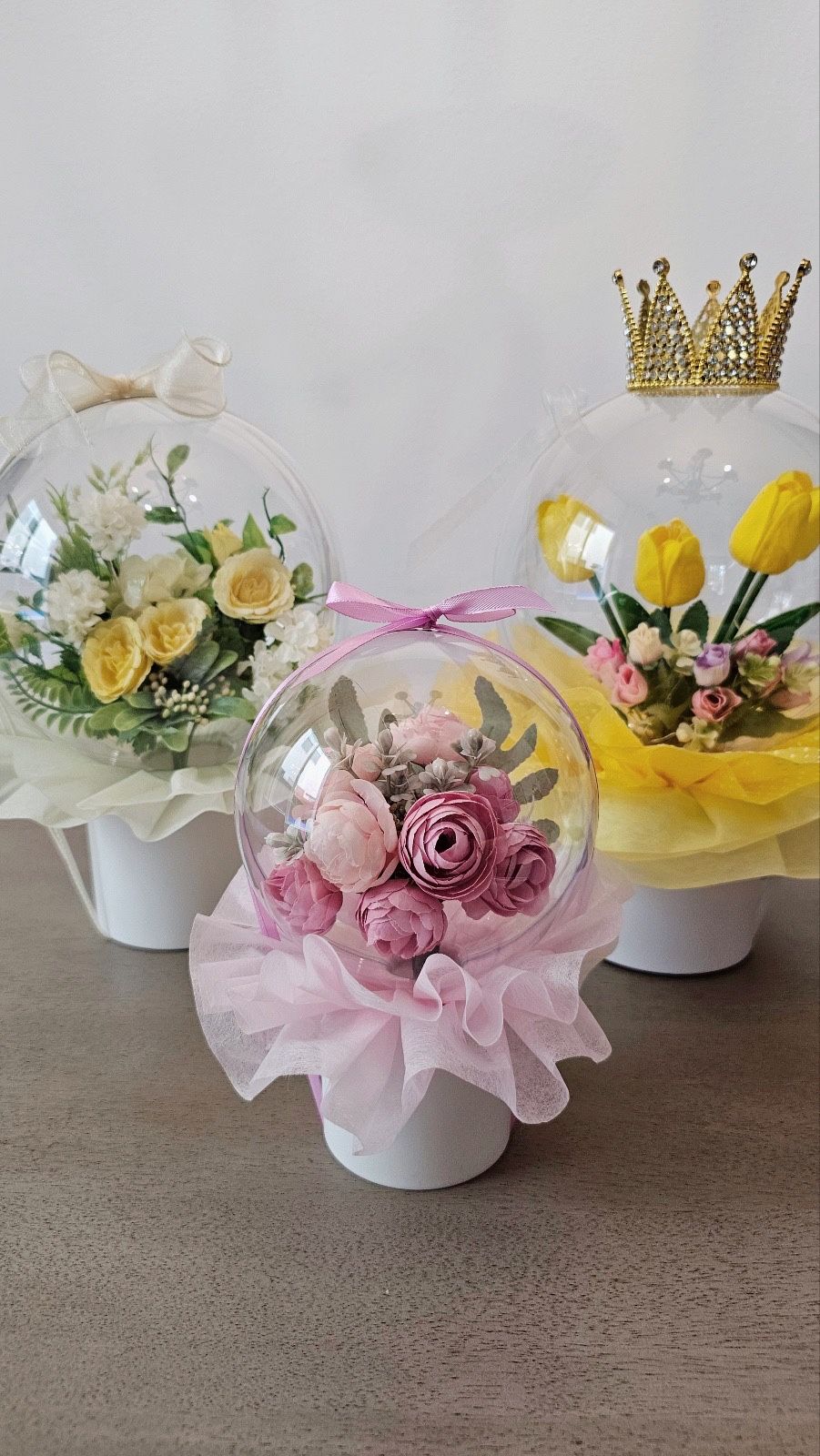 🌸Acrylic ball flowerballoon🌸