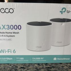Whole Home Mesh WiFi 6 System