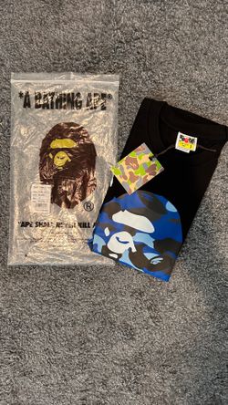 Blue Camo Bape Tee