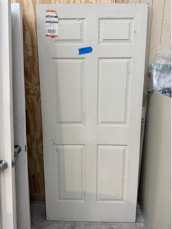 36x80 Interior 6-Panel Door Slab - No Bore NEW