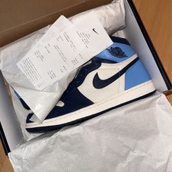 Jordan Retro 1 Obsidian