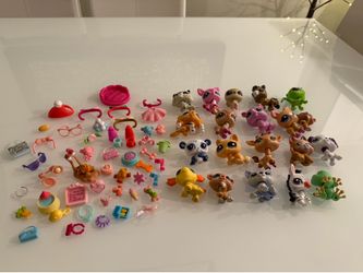 Huge LOT Authentic Lps littlest pet shop