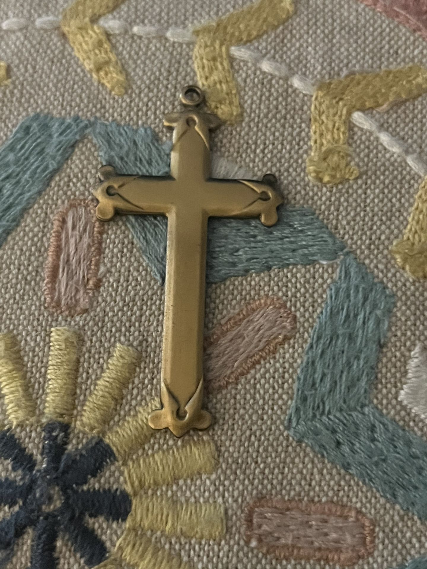 Vintage Bronze Crosses 