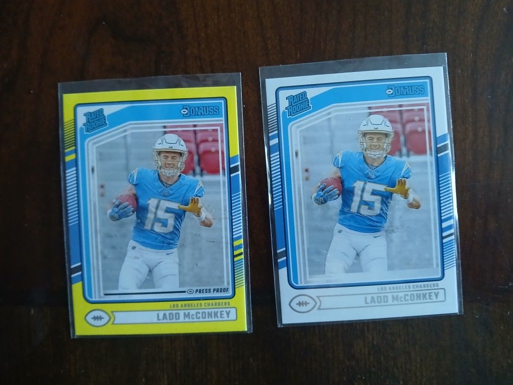 Ladd Mcconkey Rc Football Cards 