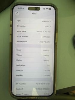 iPhone 15 pro max