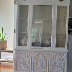 Shabby Chic China Cabinet 