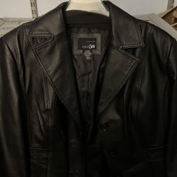 Woman’s Leather Jacket Petite XL