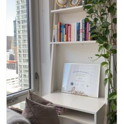 West Elm Ladder Shelf Desk