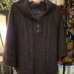 Ladies S/M Karen Scott Poncho