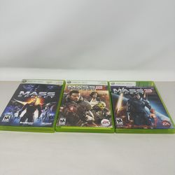Xbox 360 Mass Effect 1,2,3 