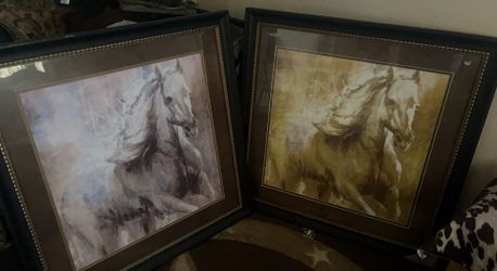 Horse picture frames