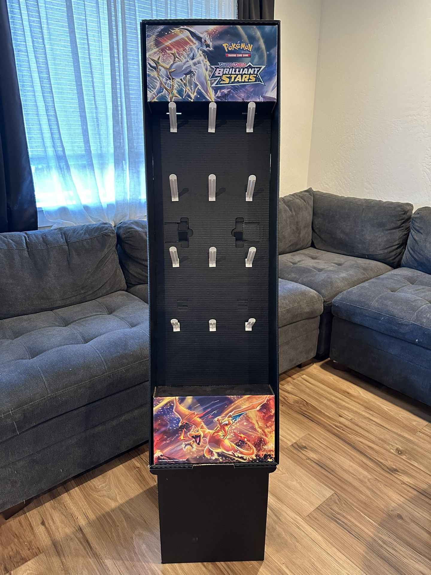 Pokemon Brilliant Stars Booster Hanger Display
