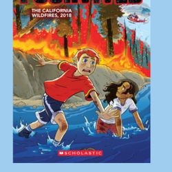NEW I Survived California Wildfires Popular Graphic Novel Book Comics Style Kids Youth Storybook Story 