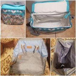 2 Diaper Bags(firm On Price)(20 For Both 