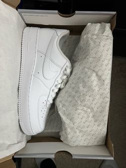 Nike AF1 Low White/White Sz 10