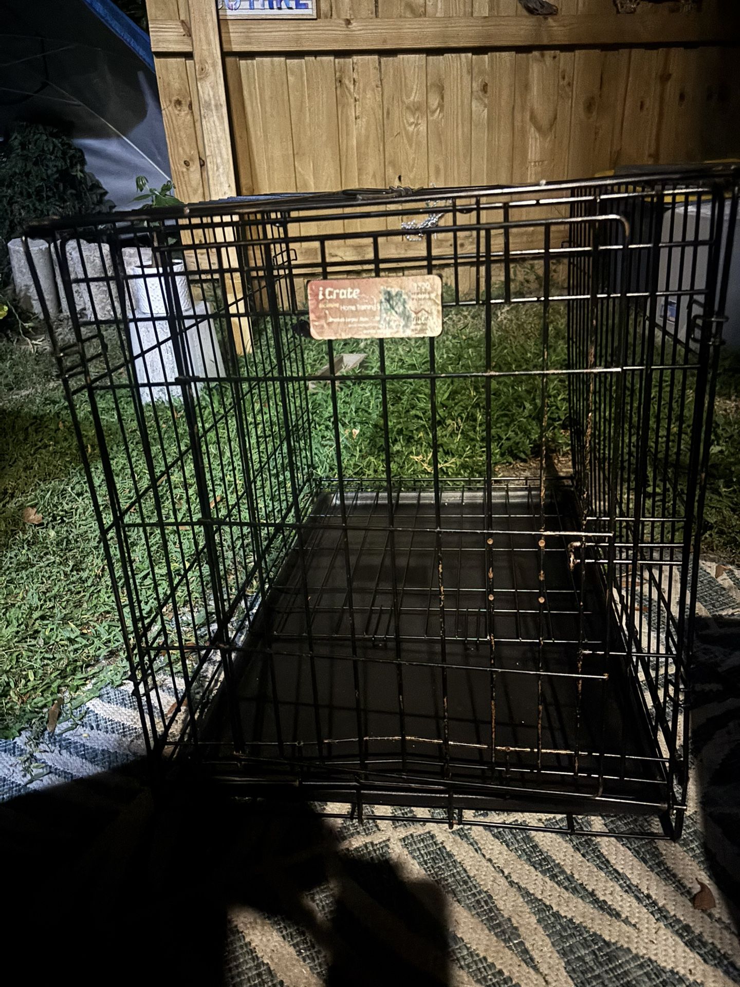 I Crate 1530 Single Door Folding Crate