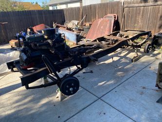 1963 ford frame good running motor