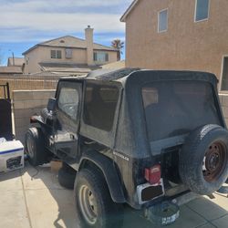 1988 Jeep Wrangler Yj Black