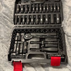 3/8th Impact Socket Wrench Set 95 Pieces