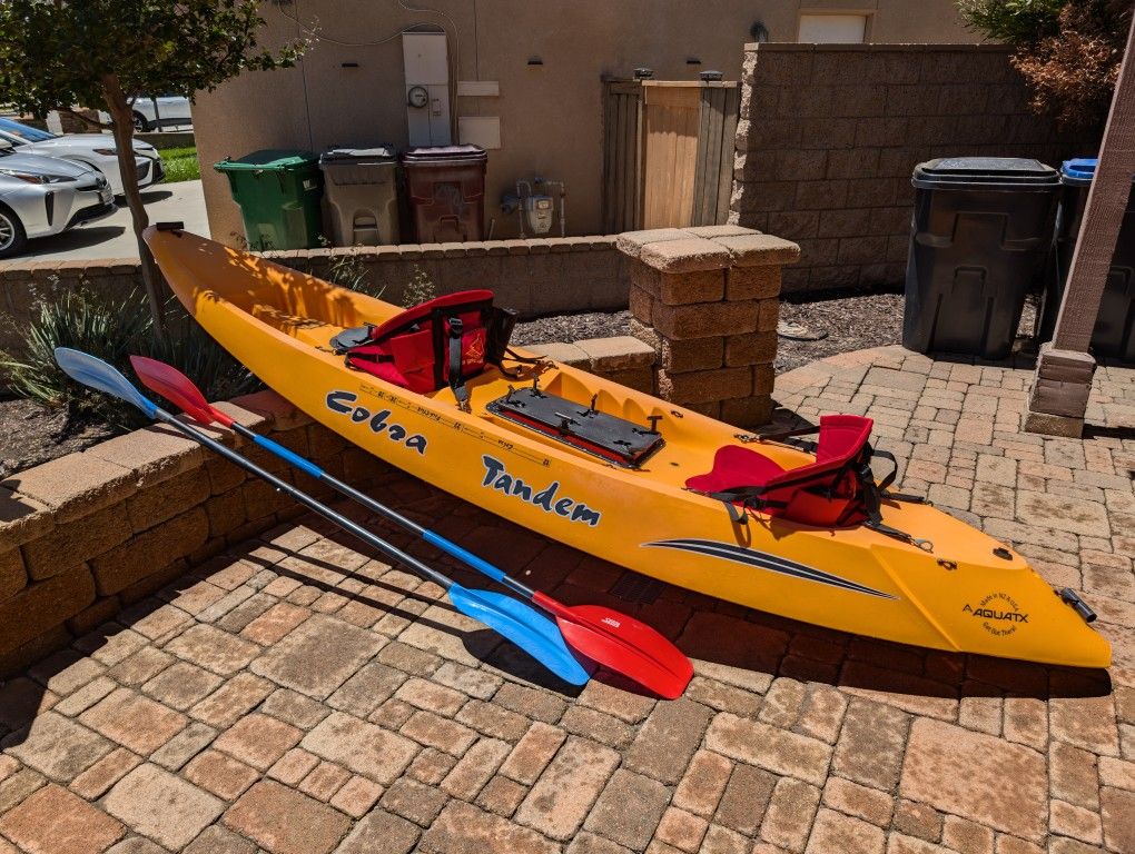 Cobra Sit-On-Top Tandem Kayak With Accessories