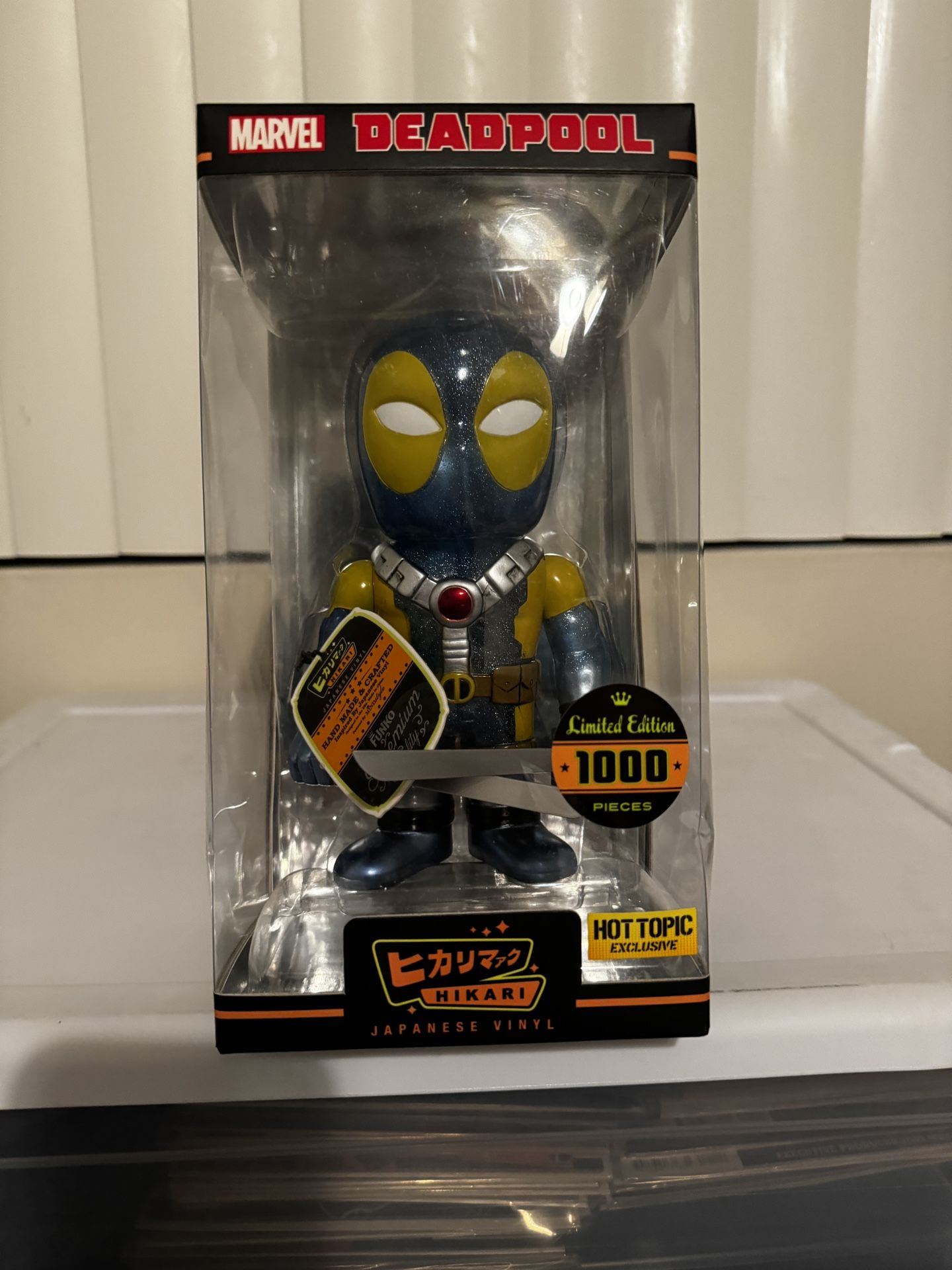 Deadpool Hikari Blue Figure