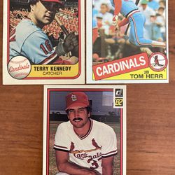 Vintage Cardinals Baseball Cards