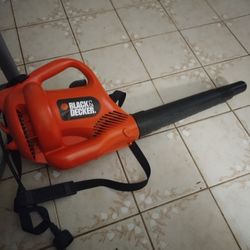 Black And Decker Electric ⚡ Leaf Blower With Shoulder Strap 
