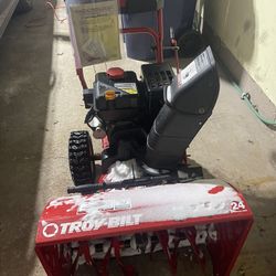 Troy-Bilt Storm 2410 Two-Stage Snowblower – 24” Clearing Width