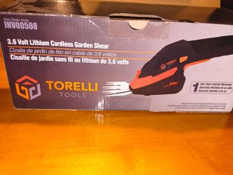 Cordless garden shear