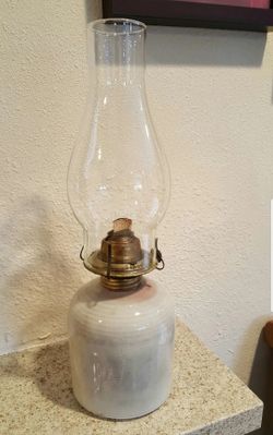 vintage oil lamp eagle