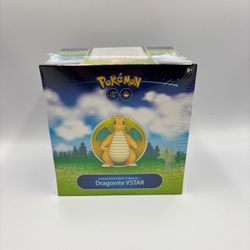 Pokemon Dragonite Vstar Pokemon Go Box (9 Packs)