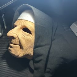 Nun Halloween Mask 