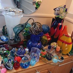 Selling My Italian  Glass And Crystal