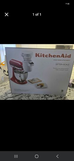 Kitchen aid sifter and weigh