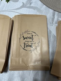 93 Dessert To-go Bags For Wedding
