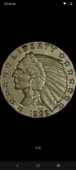 Indian head 5 dollar coin Extremely Rare!