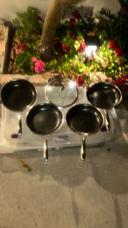 HexClad 10” Hybrid Fry Pan w/ Lid – Authentic – Excellent Condition