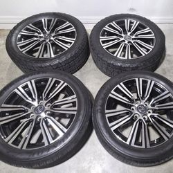 22" Lexus GX460 GX550 LX600 LX570 With Tires, TPMS And LUG NUTS