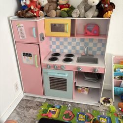 Kids play kitchen