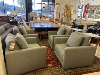 Crate & Barrel gather swivel chairs***priced individually***