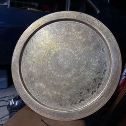 1930 Moroccan Serving Plate