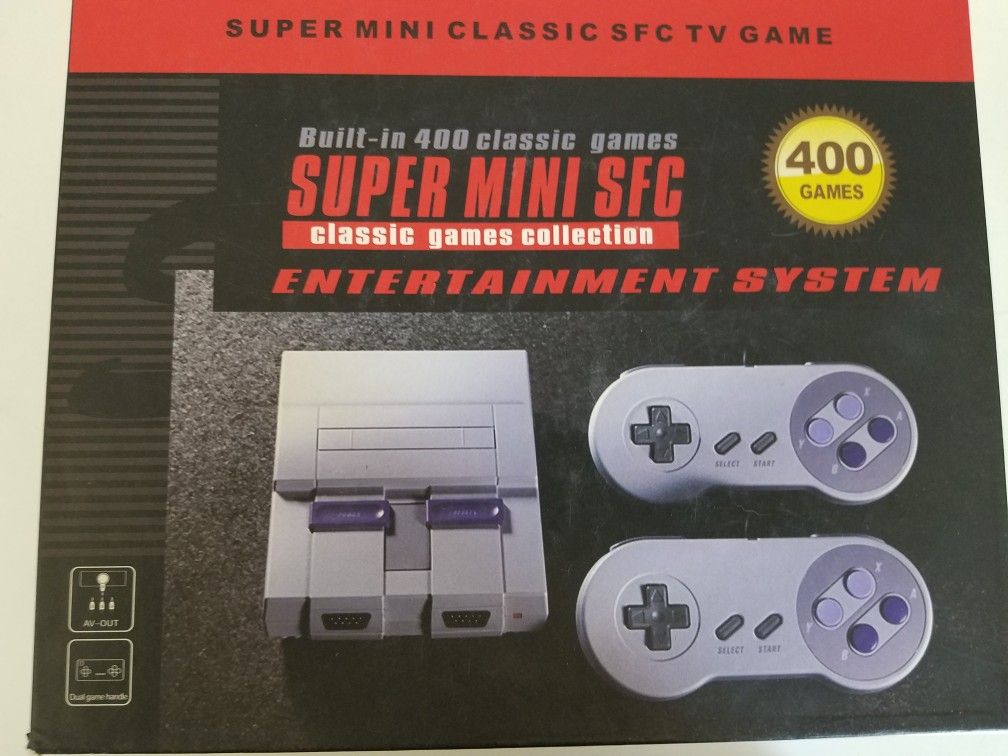 Super Nintendo Classic Game Console 400 Games