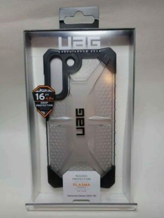 Urban Armor Gear UAG Plasma Case for Samsung Galaxy S22+ (Plus) 5G (Clear)