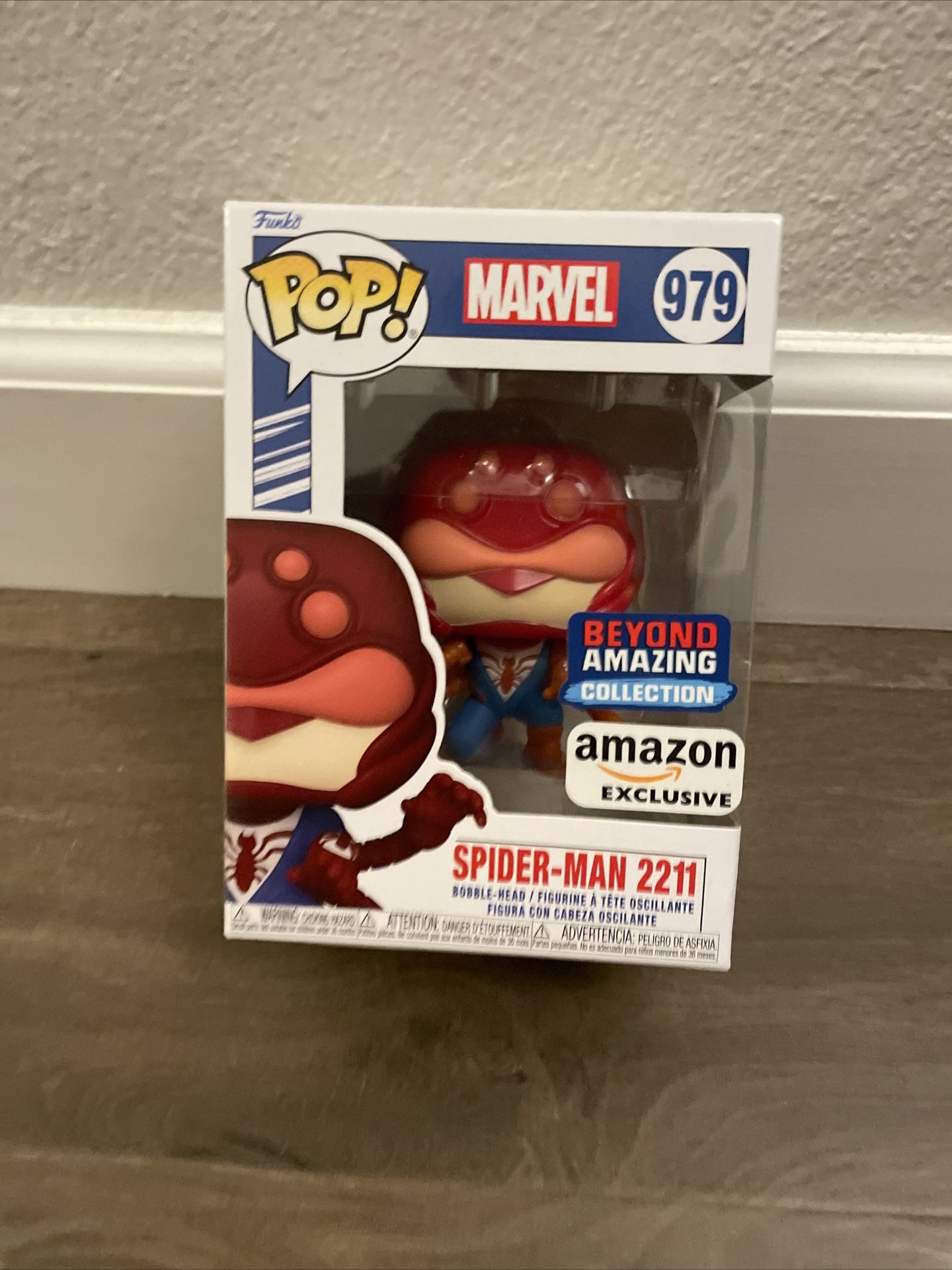 Funko Pop Marvel Spider-Man 2211 #979 Amazon Exclusive NEW