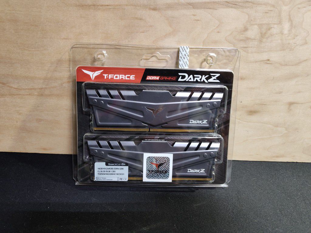 T FORCE DARK Z 16GB (2X8GB) DDR4 3200MHZ CL16 RAM INTEL AND AMD TEAM GROUP TEAMGROUP