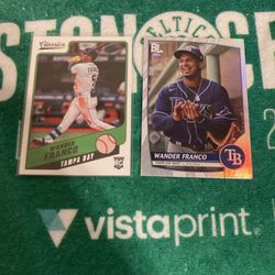 Lot Of 2 Wander Franco’s 