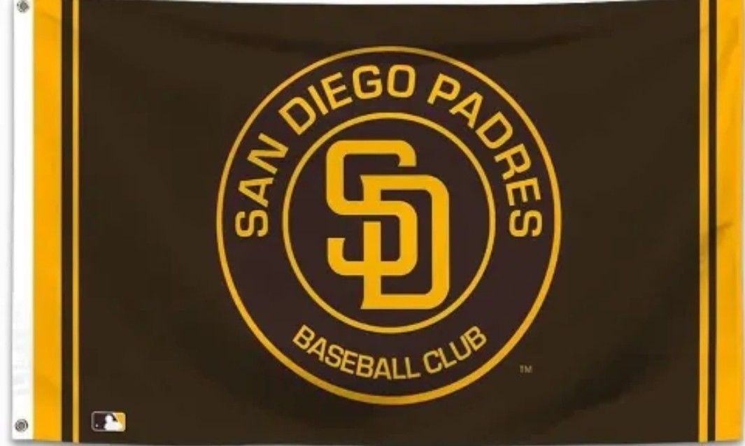 San Diego Padres Flag 5ftx3ft $25 Each Firm On Price 